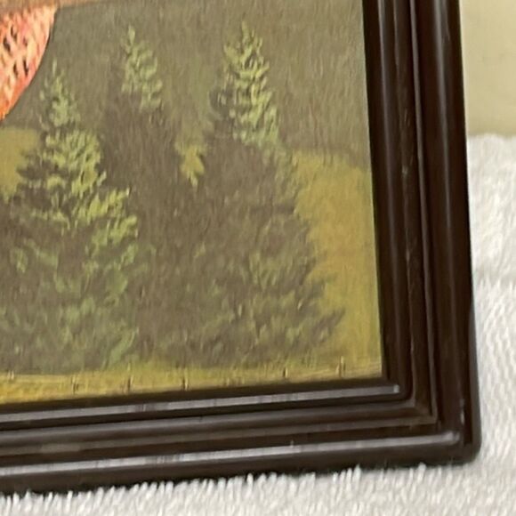 Midcentury 8 x 12 Stan Galli Pheasants print Kit-chi Japan. - Picture 2 of 5